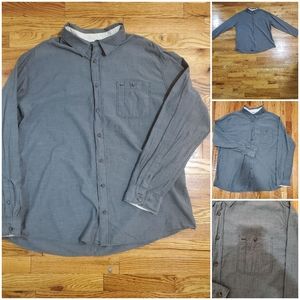 🚨FLASH SALE 🚨Gray button up shirt